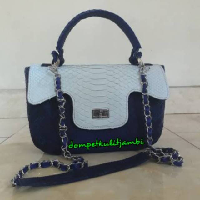Tas fashion / tas mewah / fashion wanita / tas pesta / tas murah / tas kulit ular phyton asli