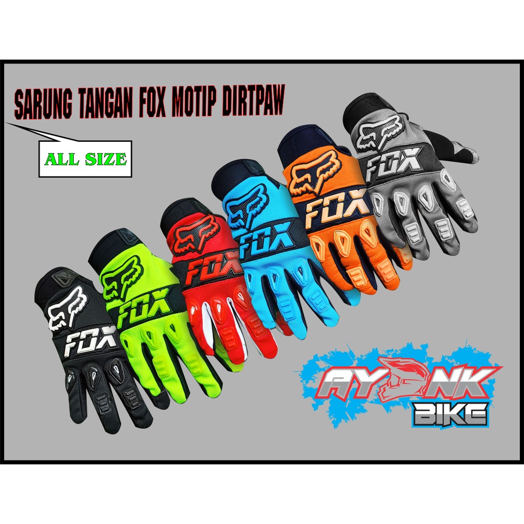 Sarung tangan sepeda mtb moyocross full pinger