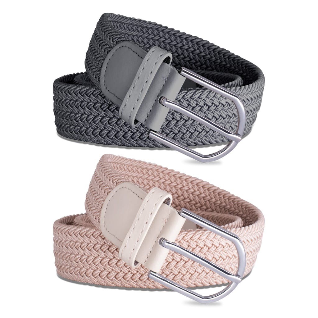 IKAT PINGGANG PRIA IKAT PINGGANG WANITA SABUK UNISEX TALI RAJUTAN KANVAS GESPER BELT AKSESORIS FASHION