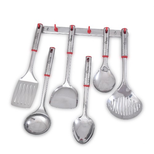 Oxone OX-963 Spatula Bahan Stainless Steel. Isi 7 pcs