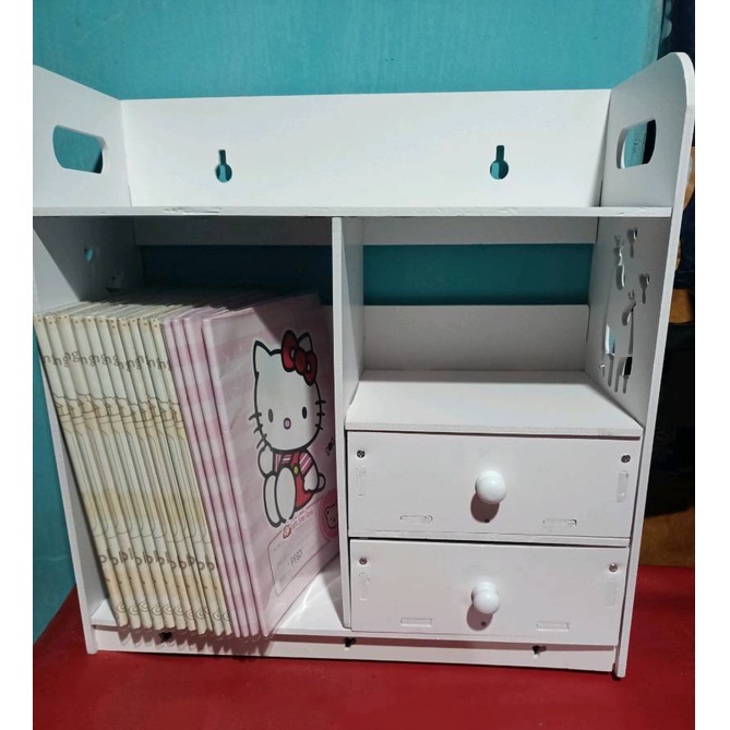 DISKON Rak Sudut Rak Kamar Mandi Rak Kosmetik Lemari Mini Rak Gantung Meja Sudut Meja Hias mini Rak Samping Tempat Tidur Storage Cabinet Tempat Penyimpan Kamar Mandi rak serbaguna