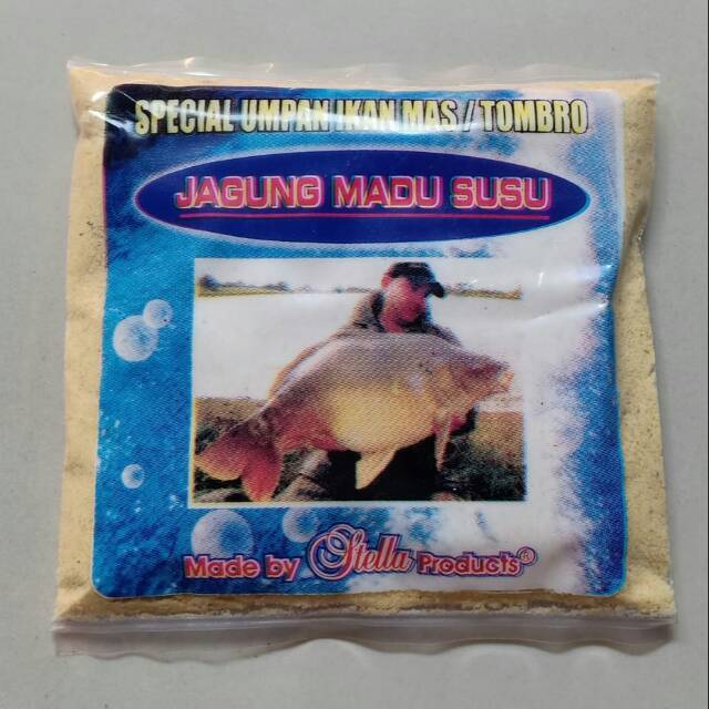 Jual Pelet Serbuk Spesial Jagung Madu Susu Untuk Ikan Mas Tombro