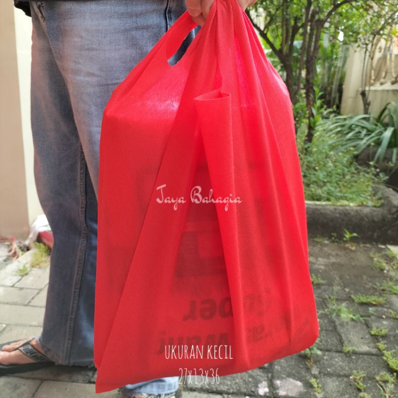 Tas Belanja Spunbond Model Kresek Bahan Tebal Gramasi 75