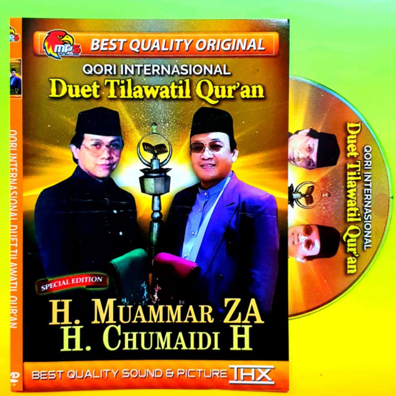 KASET MP5 VIDEO QORI INTERNASIONAL TILAWATIL QURAN DUET H MUAMMAR ZA DUET H CHUMAIDI H-VIDEO NGAJI B