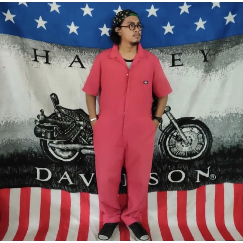 Coverall Dickies Red Slevee