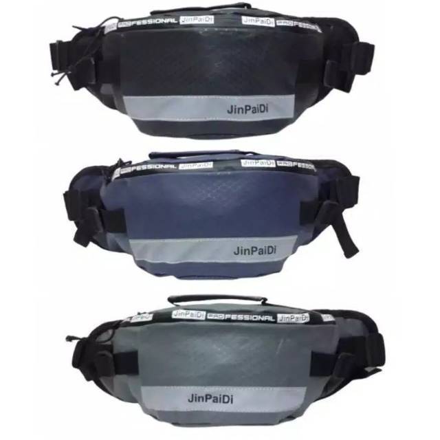 WAISTBAG BAHAN NILON ANTI AIR waterproof  JINPAIDI  LIMITED EDITION