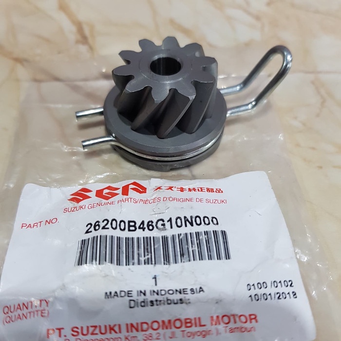 GIR ENGKOL KICK STATER PINION NEX ASLI ORI SUZUKI 26200-09J
