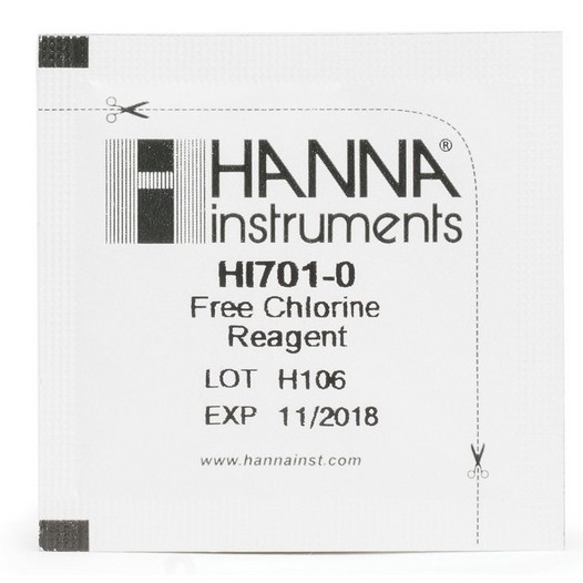 Hanna - Free Chlorine Checker® Reagents (25 Tests) - HI701-25
