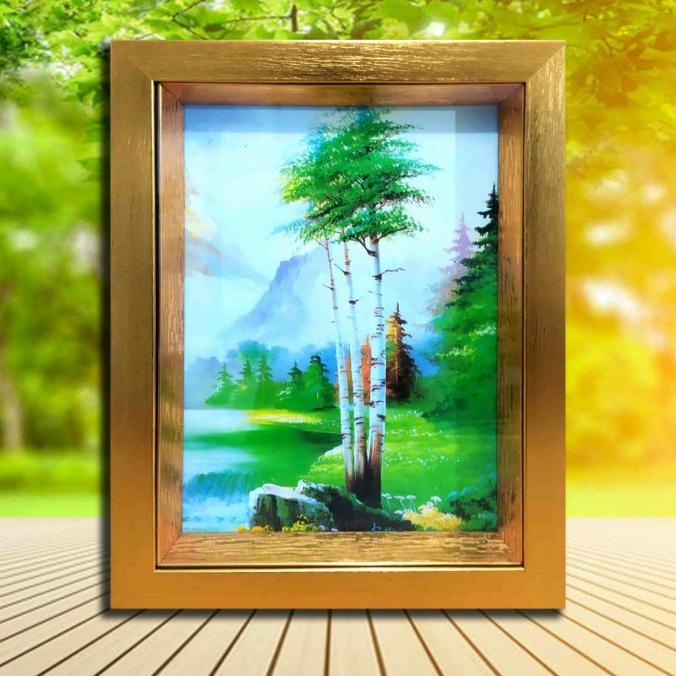 

Bingkai 3D( 30Cmx40Cm) Rongga Tengah 3Cm,Ligna.Emas.Coklat.Putih.Hitam