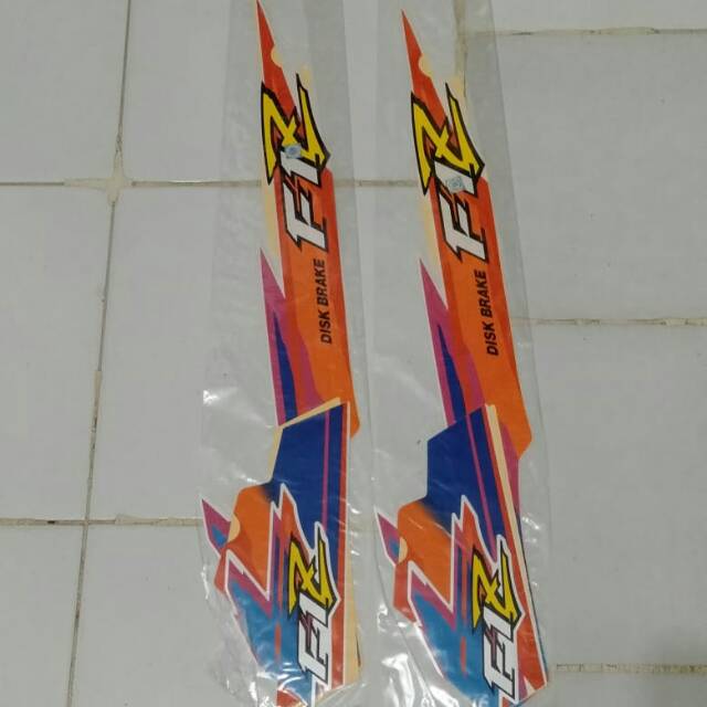 striping fiz r 1994 putih orange
