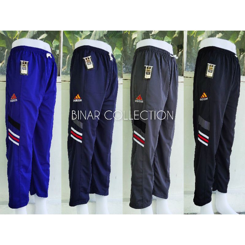 Celana panjang training treneng olahraga dewasa Allsize fit L XL dan 3L XXL jumbo murah pria wanita