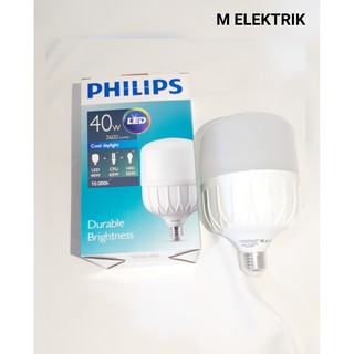  Lampu  LED Philips 8 watt Bohlam 8w Philips Putih 8 w 