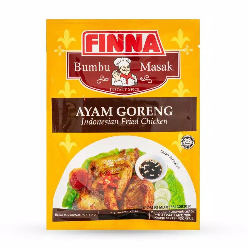 

Finna Bumbu Masak Ayam Goreng 50 gr