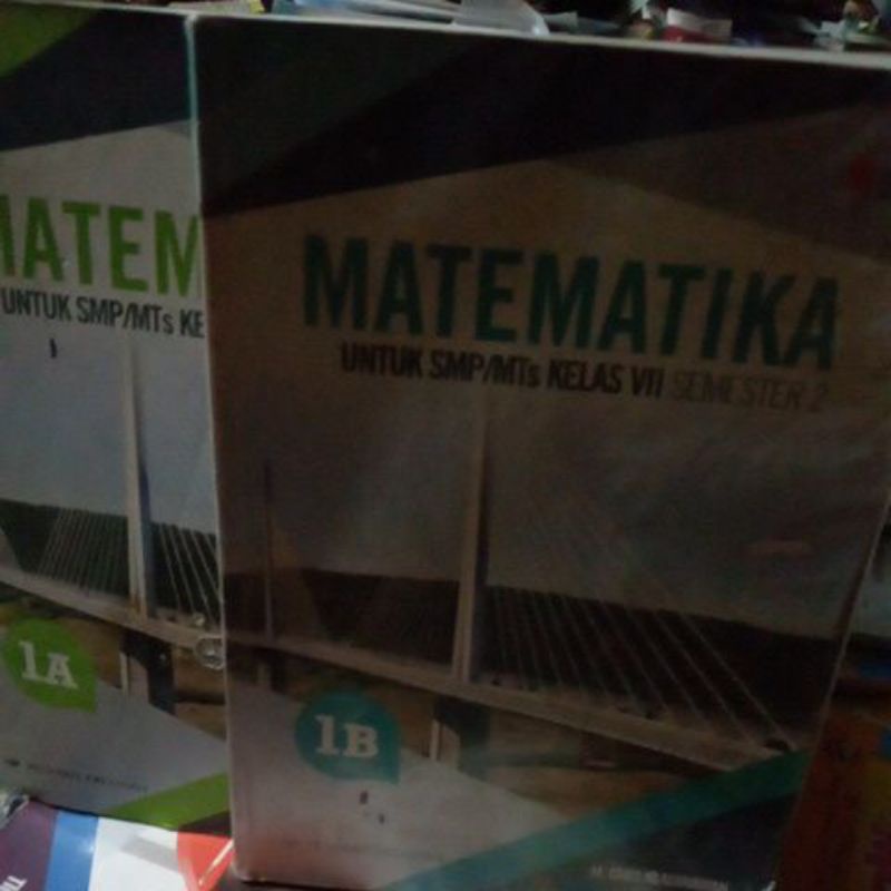 buku untuk smp/mts kelas 7 semester 1 dan semester 2 matematika satu set