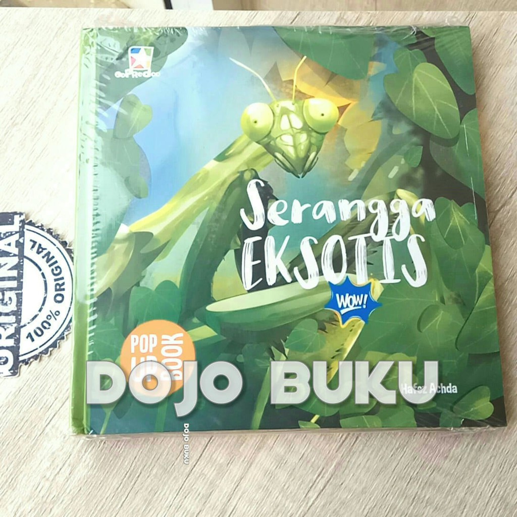 Opredo Pop Up Book : Serangga Eksotis by Hafez Achda