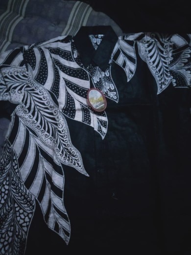 Kemeja Batik Aneka Motif Kemeja Batik Hitam Putih Motif H1h6