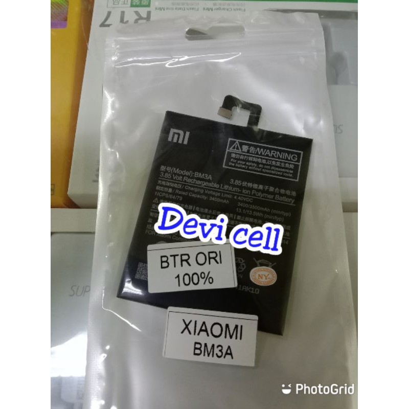Batrei Batre Battery Xiaomi MiNote 3 BM3A/ baterai Batrai batere battre Xiaomi Mi Not 3 BM3A