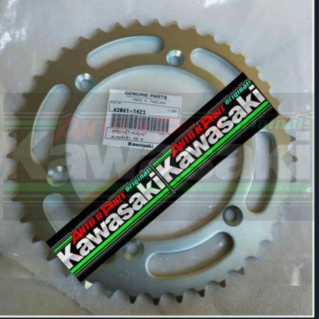 Sproket gear belakang KLX250 KLX 250 original kawasaki
