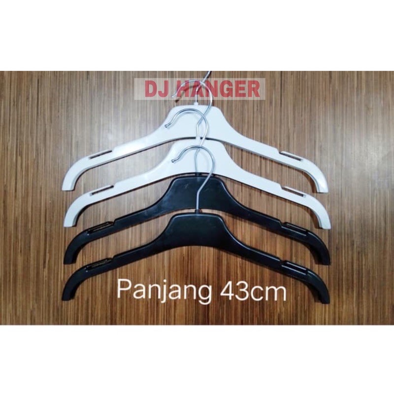 Hanger Plastik Baju TP 141 Dewasa (43cm) |Gantungan baju plastik keren