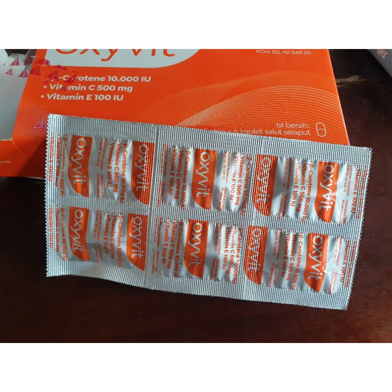 Oxyvit suplemen Vitamin C 500mg yg ampuh mencegah virus dan menjaga daya tahan tubuh