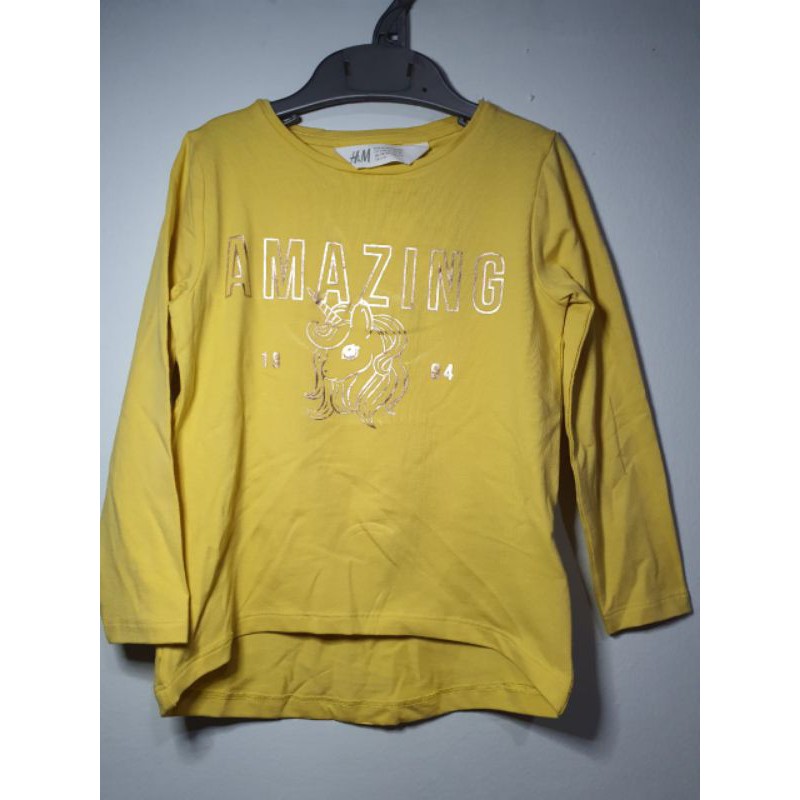 Kaos anak perempuan H&M