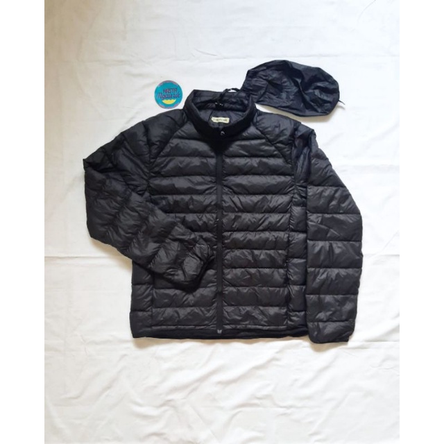 Jaket Bulu Angsa Ultralight UNIQLO TOPVALU size S-L Bulang UL Gunung second