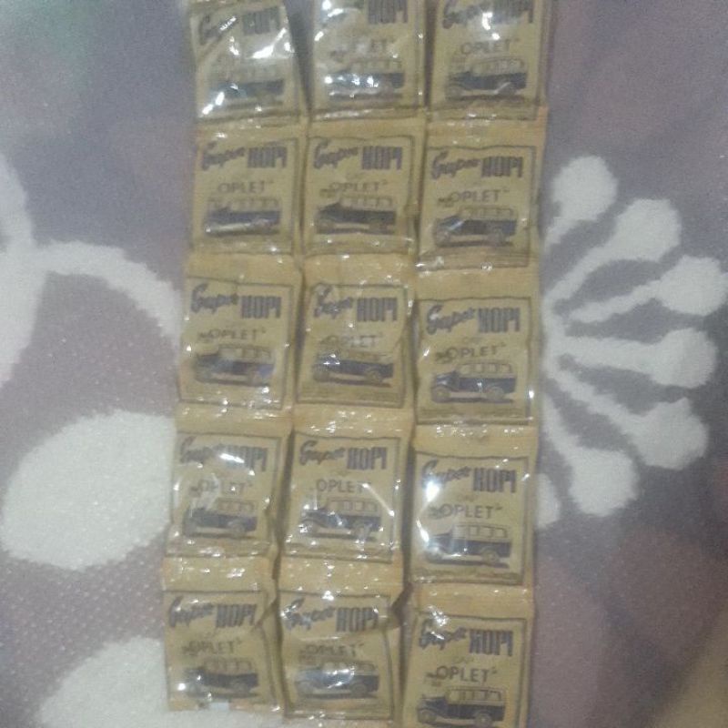 

Kopi tubruk super cap oplet 20 sachet