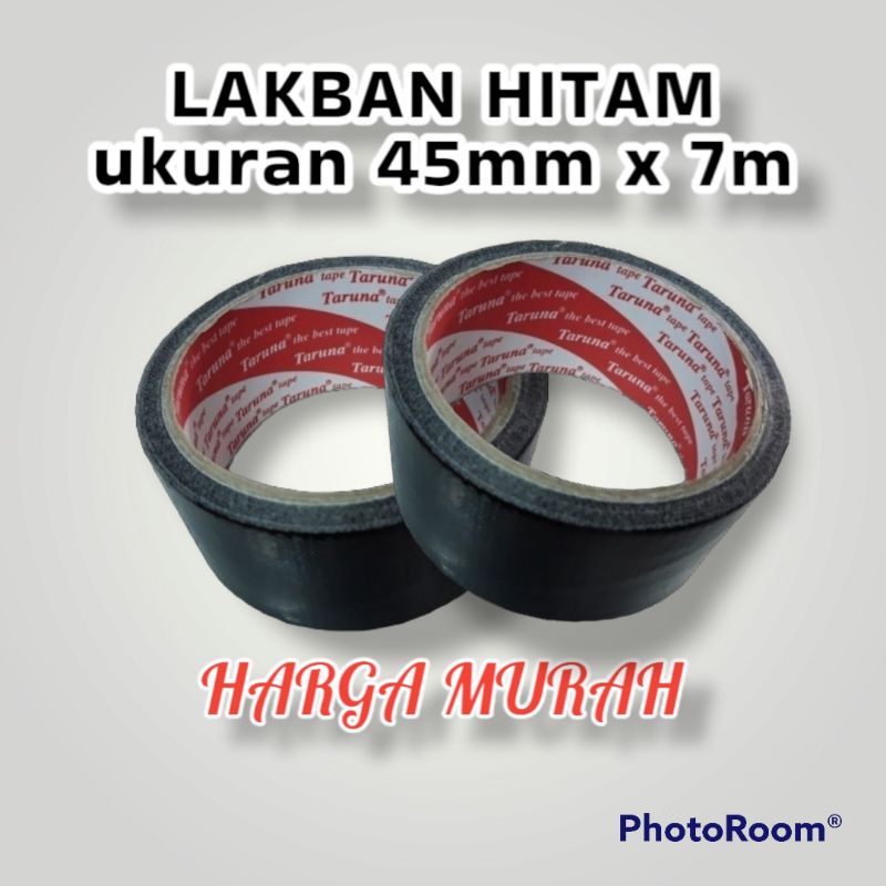 

Lakban Hitam Merk Taruna 45mm x 7m