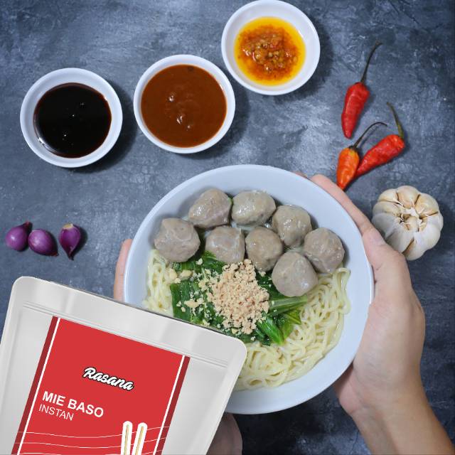 Jual Mie Baso Instan Rasana Bakso Instan Khas Tasik Shopee Indonesia