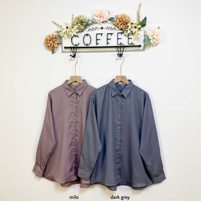 Kemeja basic / kemeja polos XXL-4