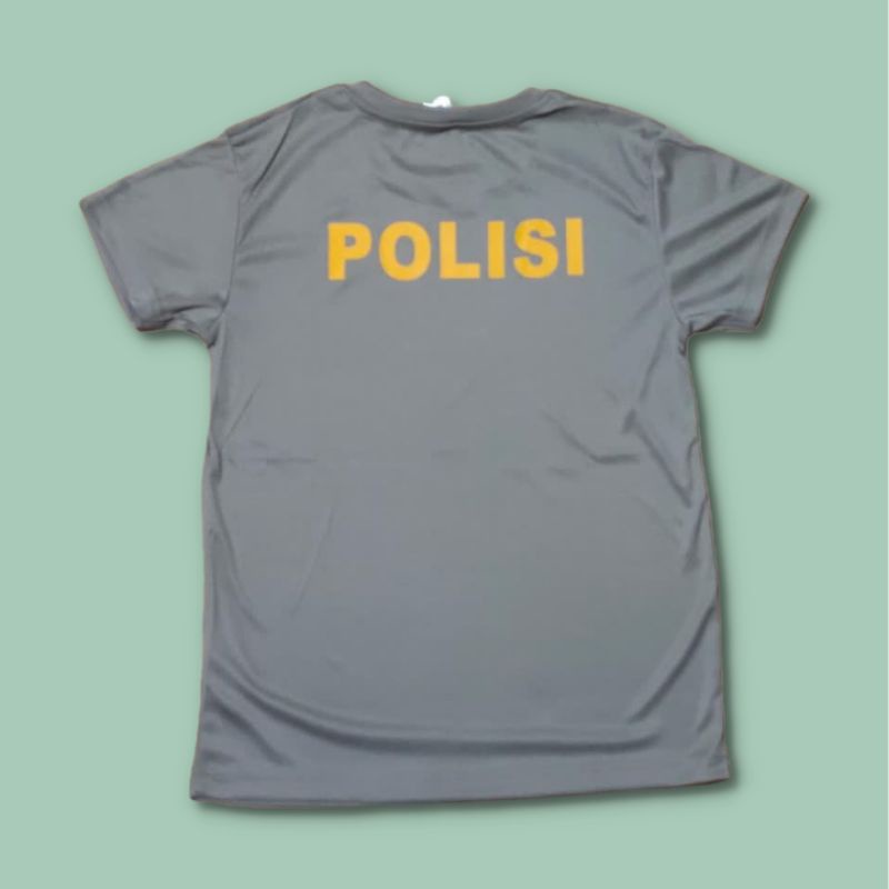 Kaos coklat polisi / dalaman pdl polri jatah terbaru