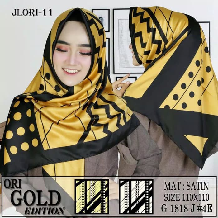 Jilbab segi empat satin motif jilbab satin jilbab segi empat motif