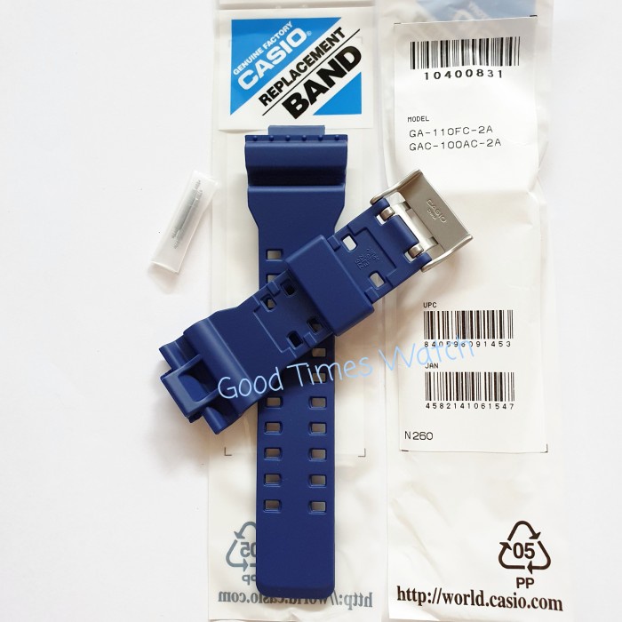 Strap G-Shock Ga-110Fc-2A Gac-100Ac / Ga-110 Gac-100 Casio Original Termurah