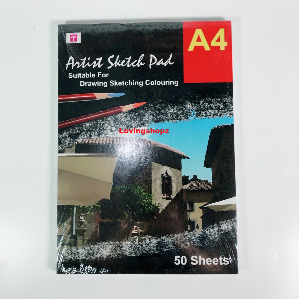 

Sketch Book / Buku Sketsa A4 50 Lembar
