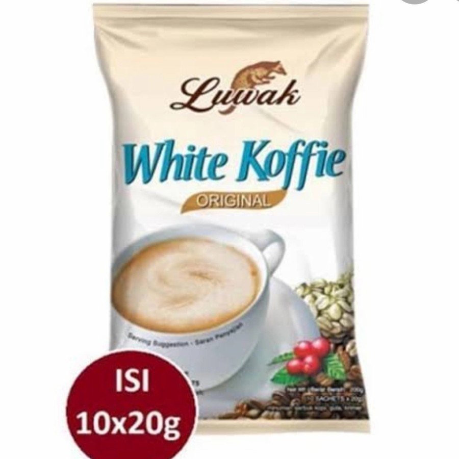 

Kopi White Coffee Luwak 1 Renceng