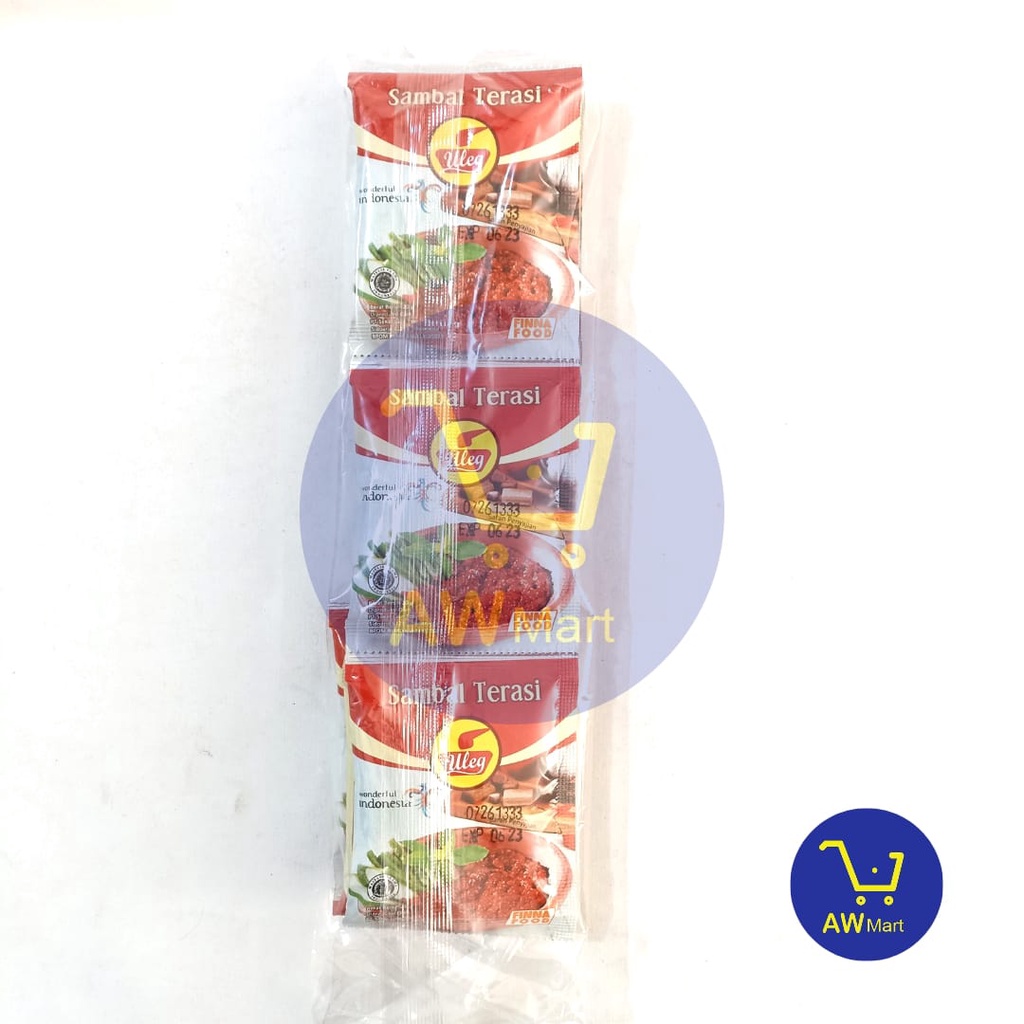 SAMBAL ULEG FINNA RENCENG (10 SACHET X 20 GRAM) - ALL VARIAN