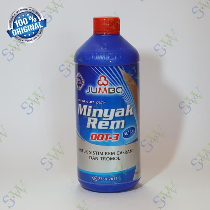 Minyak Rem Jumbo 1 Liter / 1000ML DOT-3