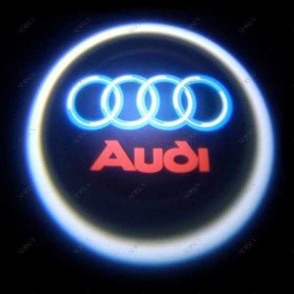 Lampu Led Pintu Logo Audi