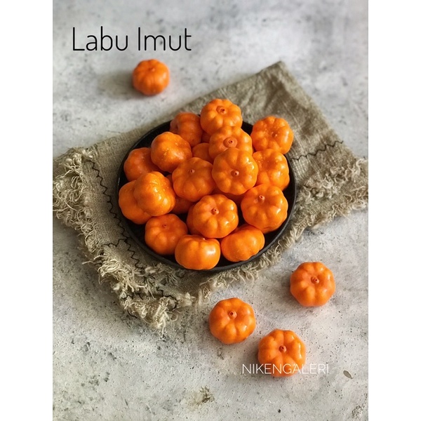 LABU IMUT ARTIFICIAL - labu dekorasi