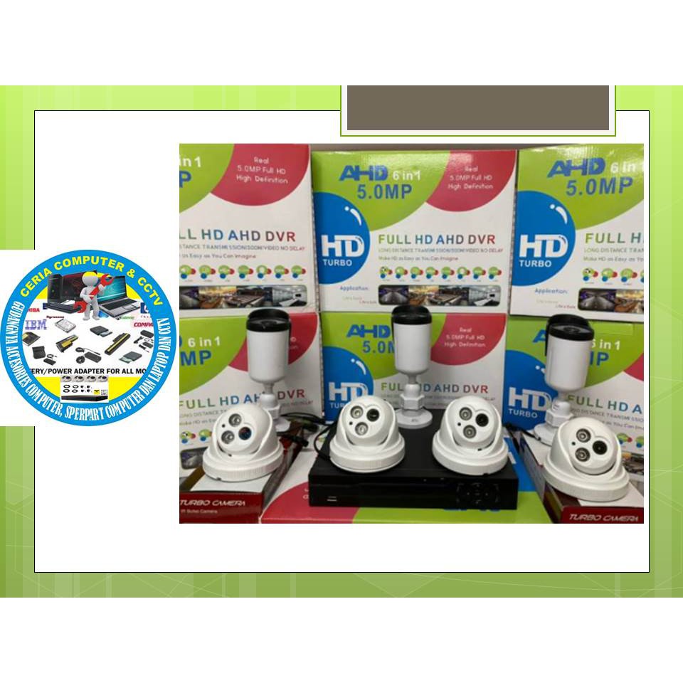 PAKET CCTV ONLINE 1080P 5MP 7 KAMERA CCTV DVR 8 CH 8 CHANNEL XMEYE CAMERA 5 MP HARDISK 500 GB BAGUS