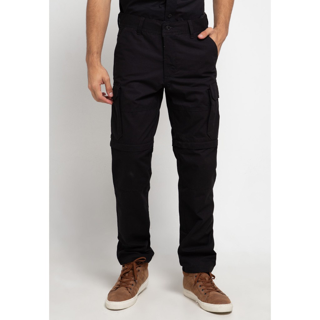 Celana Cargo Panjang Pria MGee 3451C Original Troops C002 Black