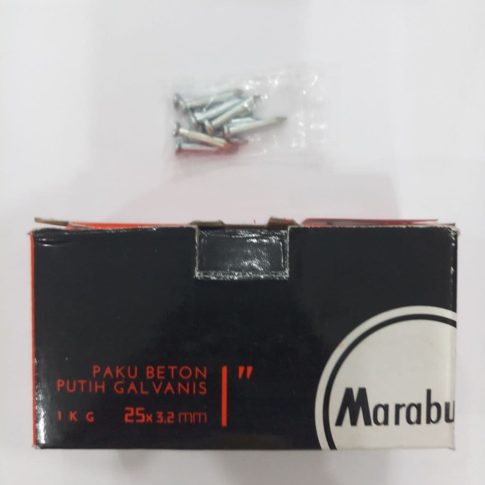 

PAKU BETON MARABU 1" / PAKU BETON PUTIH GALVANIS 1 INCH / PAKU 25MM