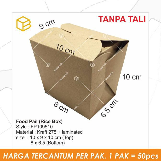 

Open Ds] Fp109510 Tanpa Tali | Box. Dus. Kemasan. Packaging. Food Pail. - Tanpa Tali