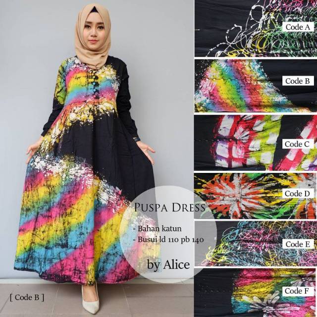 Baju murah Puspa Dress