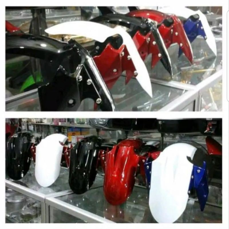 Spakbor Depan Vixion Model Ninja FI *WARNA HITAM*