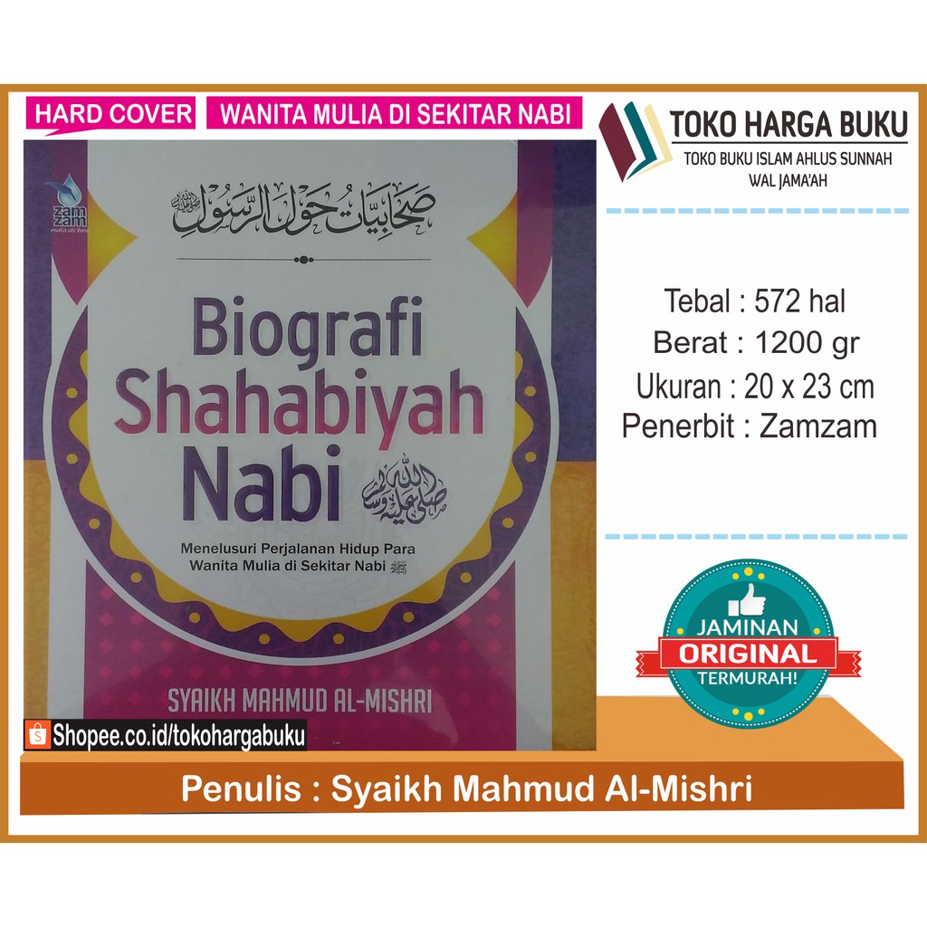 Biografi Shahabiyah Nabi ORI - Penerbit Zamzam