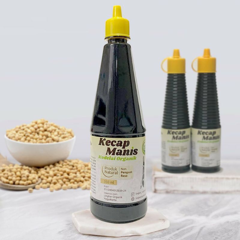 Kecap Manis Lingkar Organik Kemasan 350ml