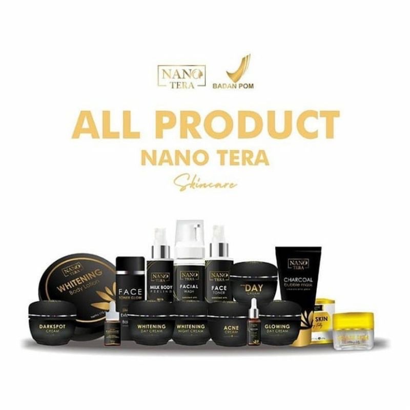 Nanotera Ecer / Nanotera Night Cream / Nanotera Day Cream / Nanotera Serum / Nanotera Glasskin / Nan