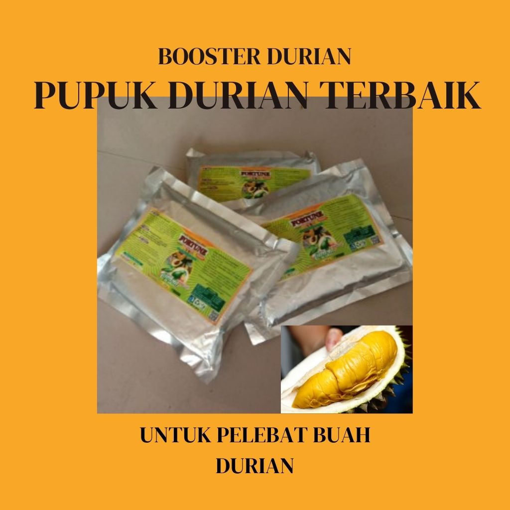 BOOSTER DURIAN, PENUMBUH BUAH DURIAN, PELEBAT BUAH DURIAN AGAR CEPAT BERBUAH