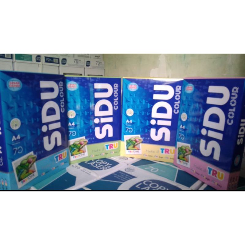

HVS WARNA SIDU A4 70gsm